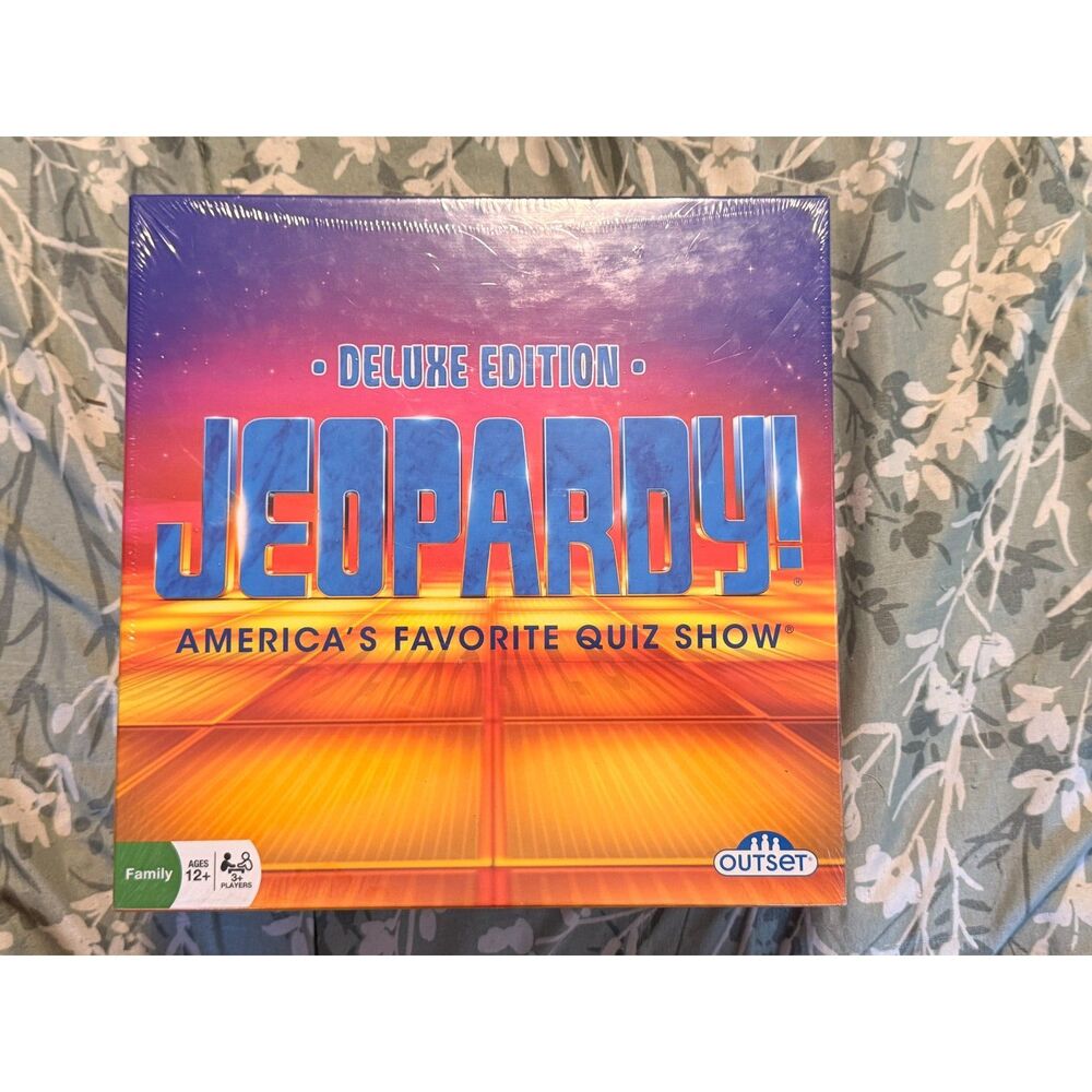 Jeopardy Deluxe Edition - America's Favorite Quiz Show - Outset Media -  NEW